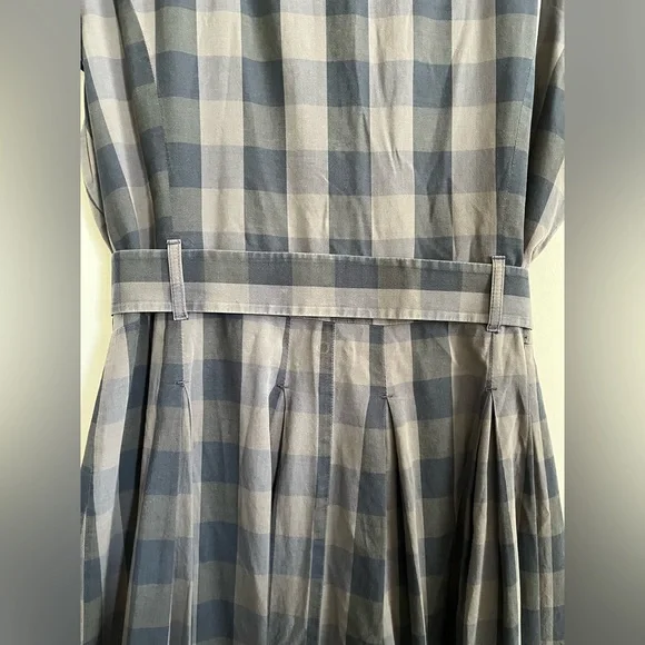 Vintage Karen Millen Plaid Dress with Belt - Picture 7 of 14